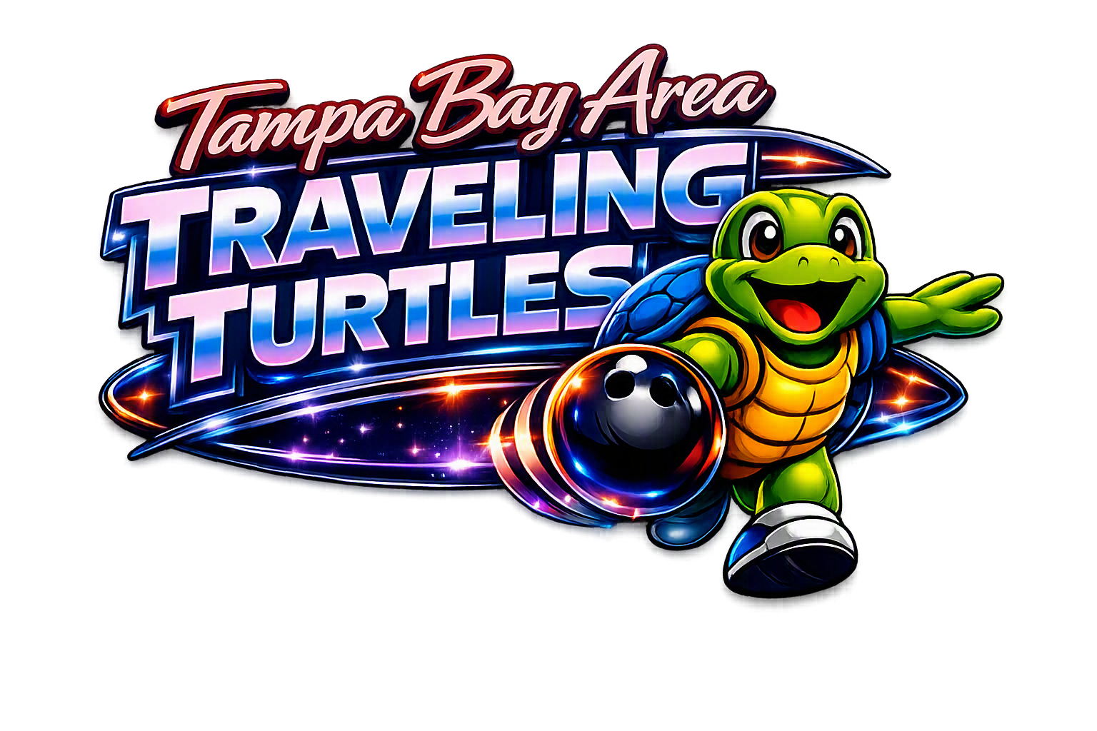 Tampa Bay Area Traveling Turtles Logo